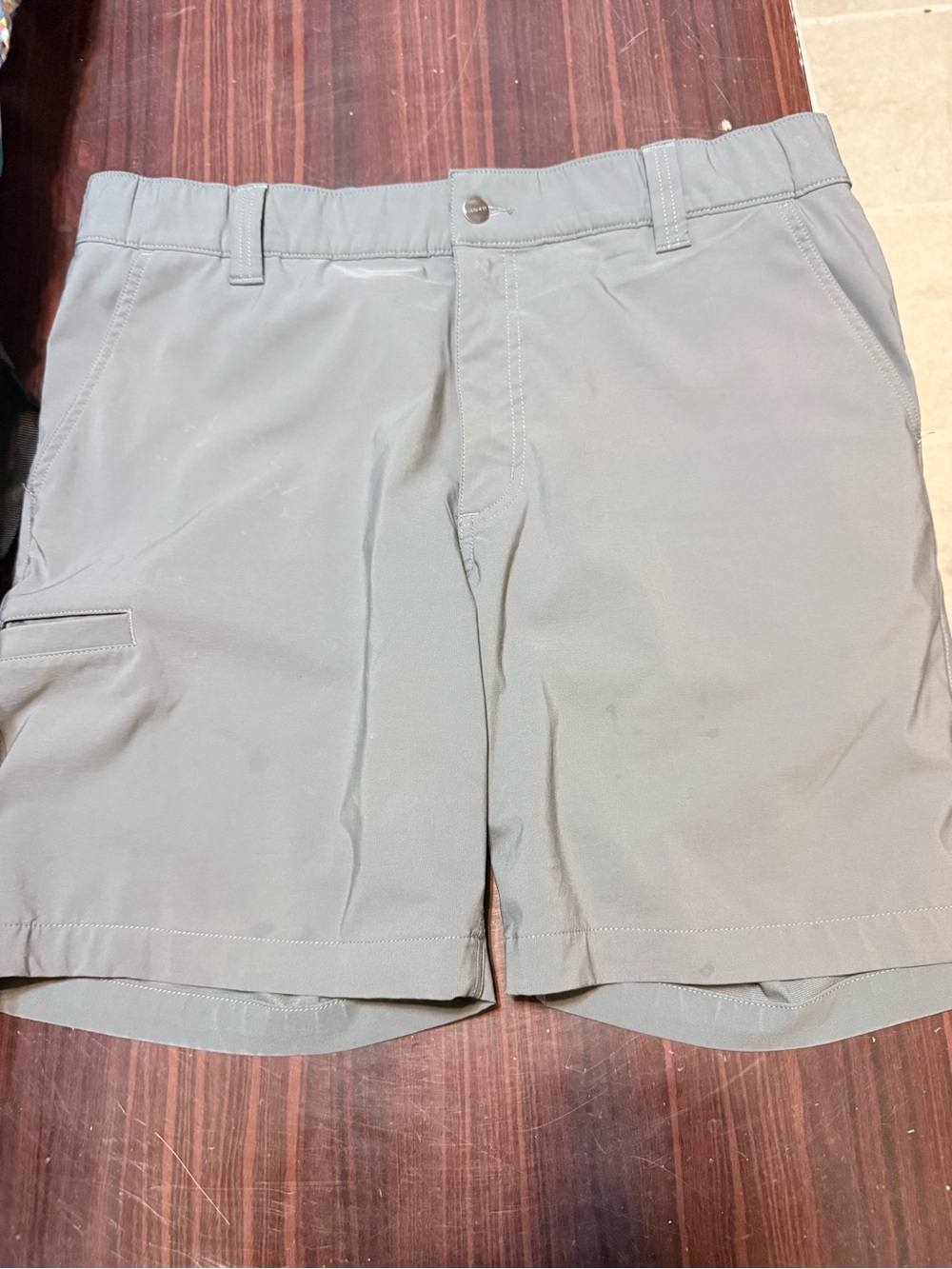 Carhartt Men's Flat Front gray Shorts